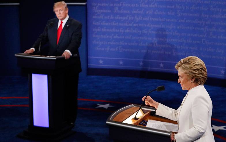 Guy Rundle: Hillary Clinton v Donald Trump Las Vegas debate - Crikey