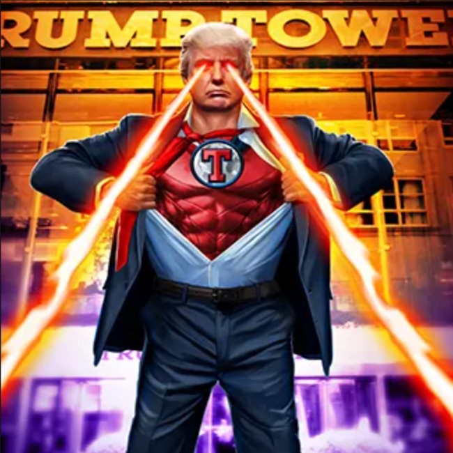 Donald Trump, born without shame, releases NFT trading cards