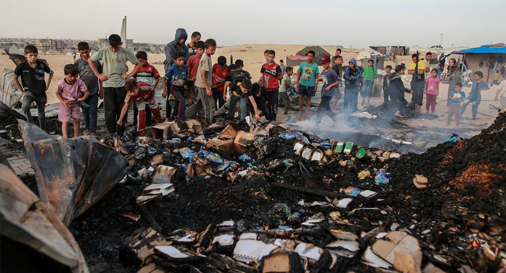 Israeli airstrike in Rafah reportedly kills at least 45 people