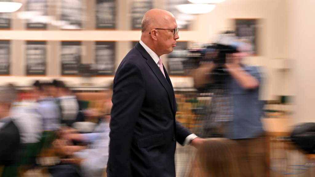 Peter Dut Peter Dutton surges ahead in latest YouGov modelling