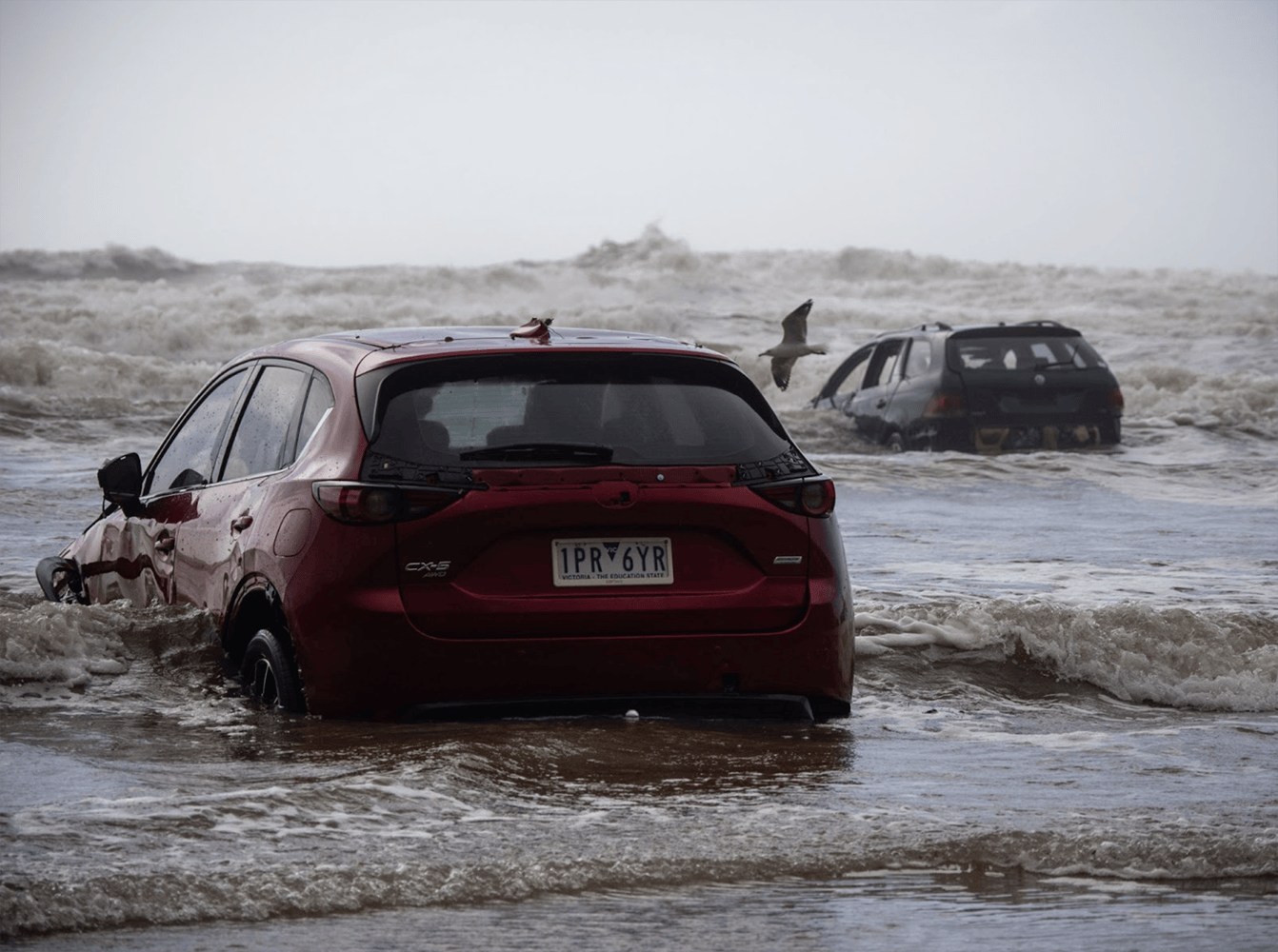 The Great Ocean Road flash floods in 26 photos