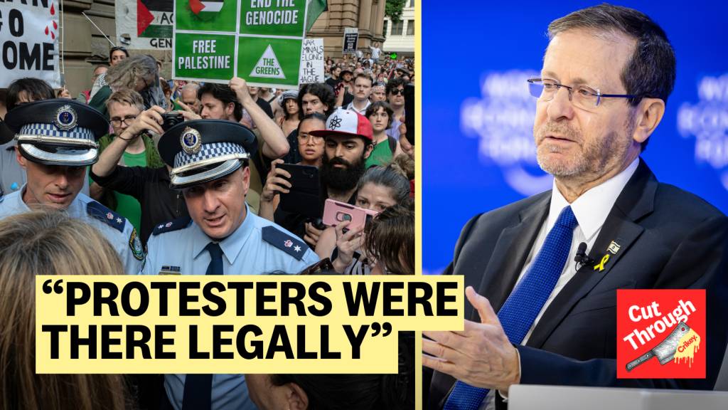 The fallout from Israeli President Isaac Herzog’s visit to Australia