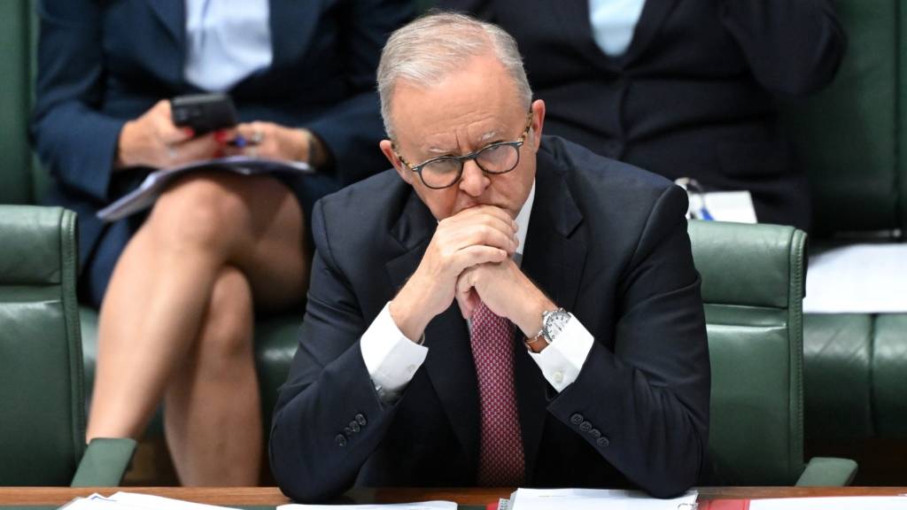 Albanese all at sea as global crises crush a business-as-usual leader