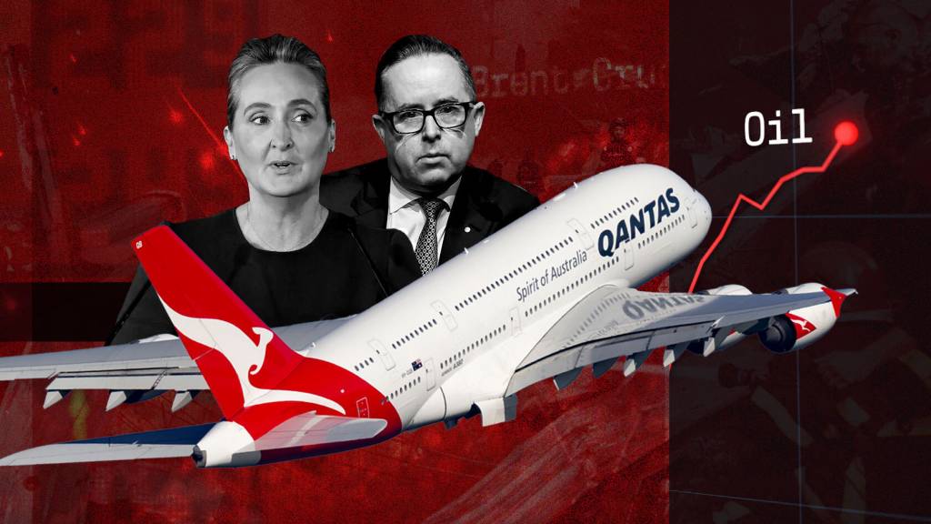 Qantas hikes fares during fuel crises. It rarely drops them after