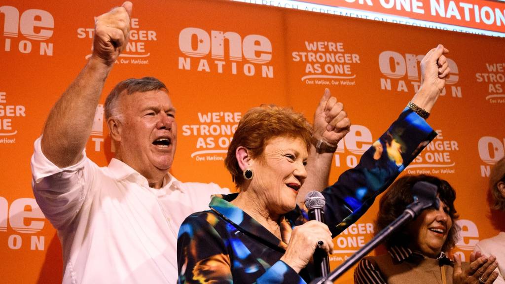 ‘Here for the long haul’: Hanson riding high after historic Farrer victory