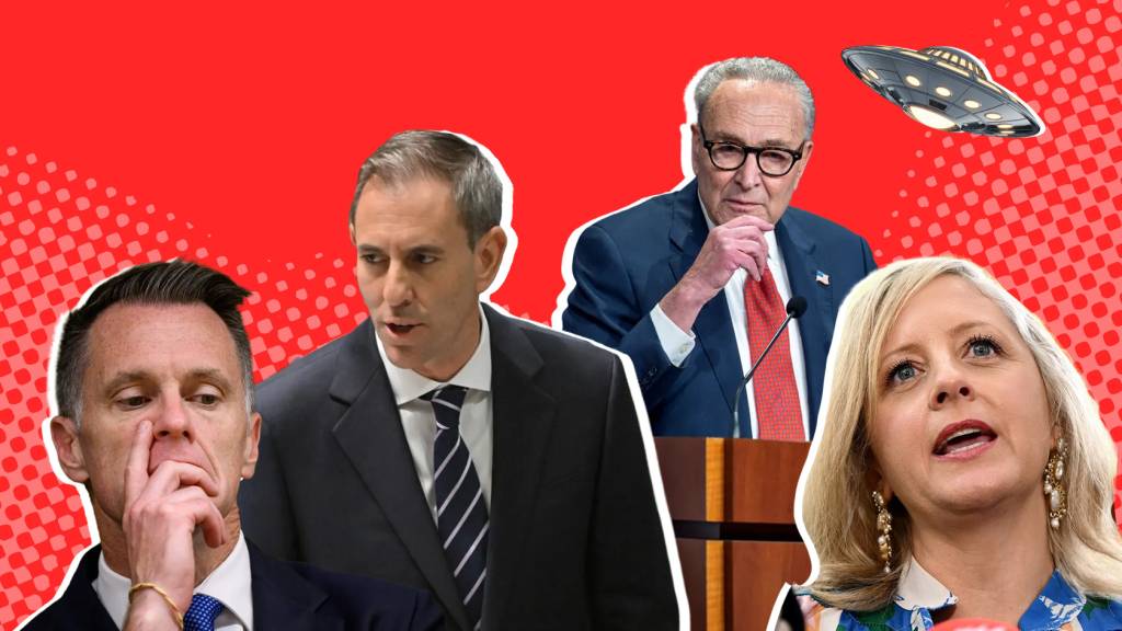 The Snoop: Chuck Schumer’s chasing aliens again, the Libs’ alternate reality on polls, and much more