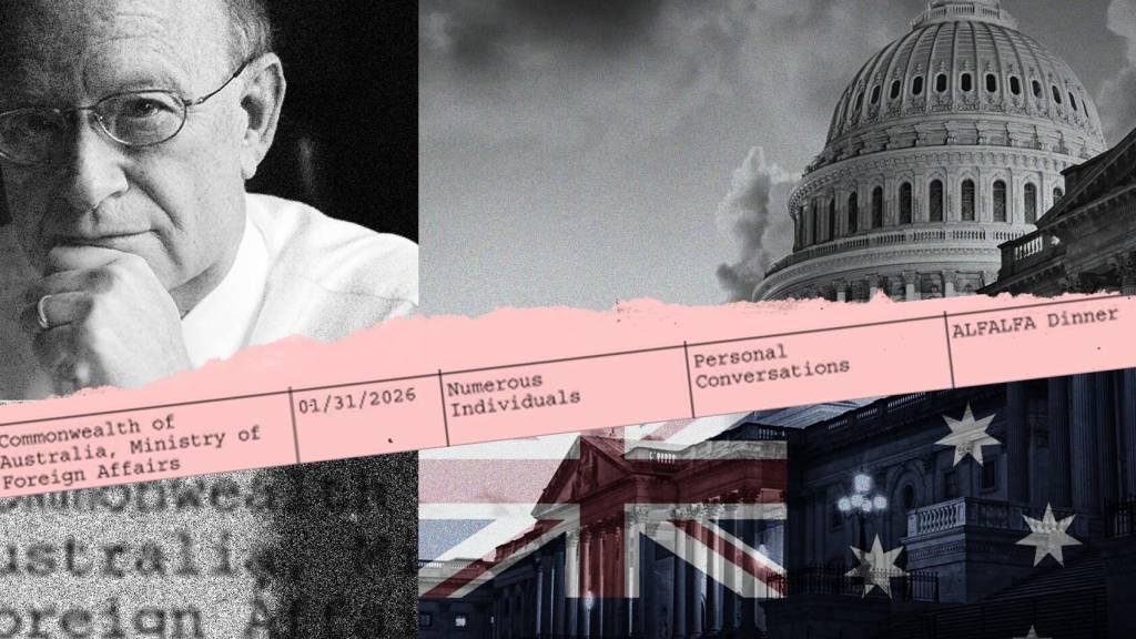 DFAT’s ‘Mr Inside’ in Washington has billed Australia $170,000 — and declared only three lobbying activities