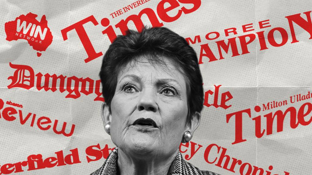 Media is collapsing in the regions. Its a breeding ground for misinformation, rife for One Nation’s rise