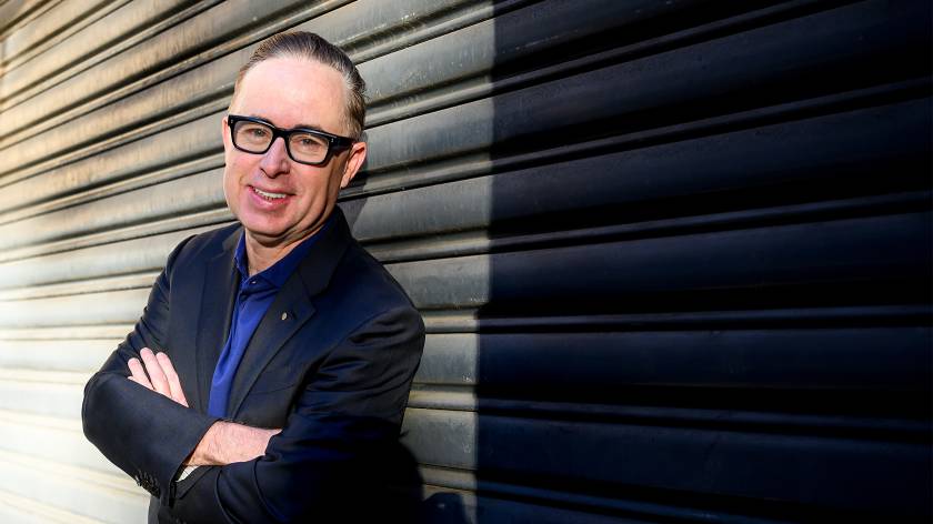 In the upside down with Alan Joyce