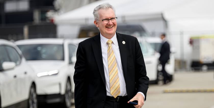 Burke targets families of foreign students as migration plans finally arrive