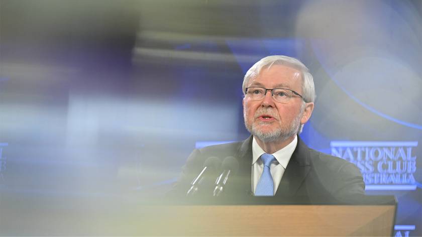 Kevin Rudd on AUKUS, his past remarks and how to avoid war