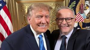 A Trumpflation bus is coming right at Albanese and our economy