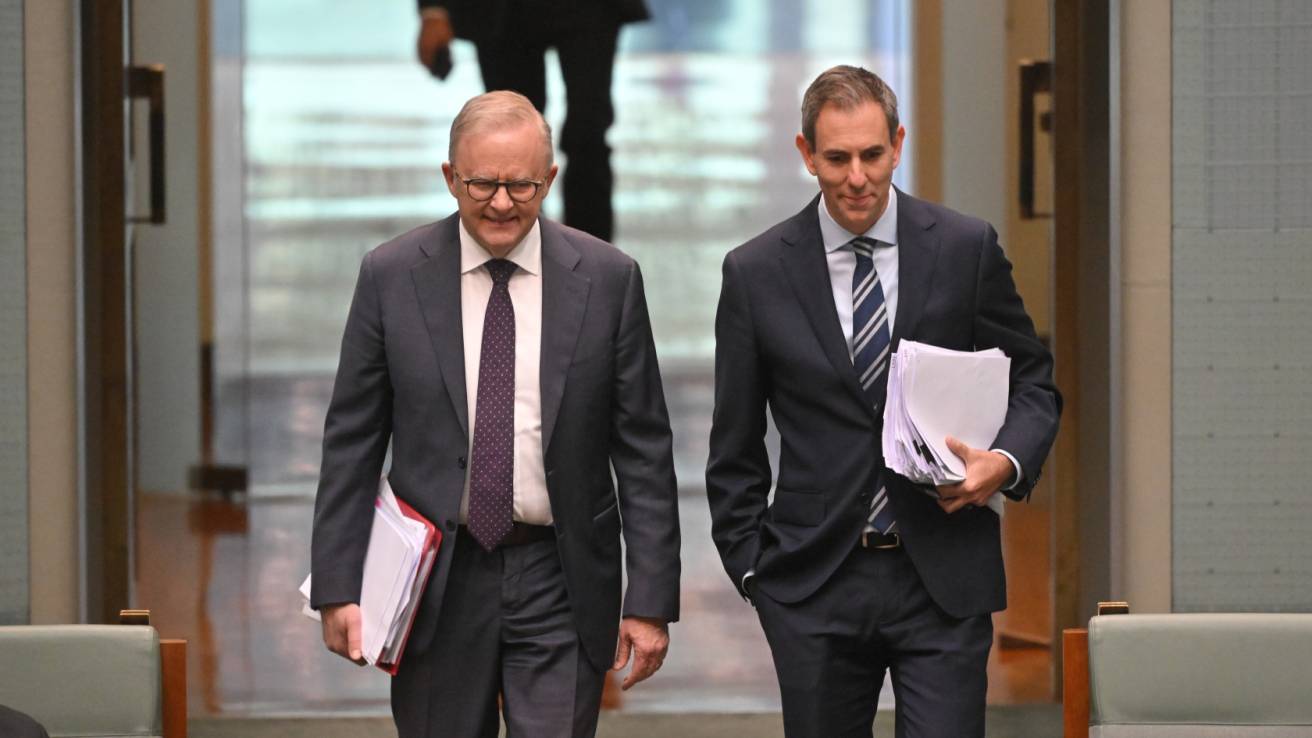 Anthony Albanese and Jim Chalmers attempt to calm Labor nerves. Minister Anne Aly says she has received 19 death threats in the last week.