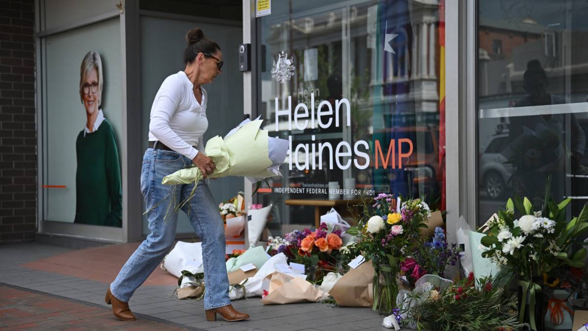 Car attack seriously injures MP Helen Haines, leg amputated