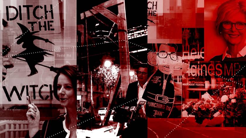 ‘Chaff bag’ to ‘Hang Dan Andrews’: Australian politics has been turning up the heat for years